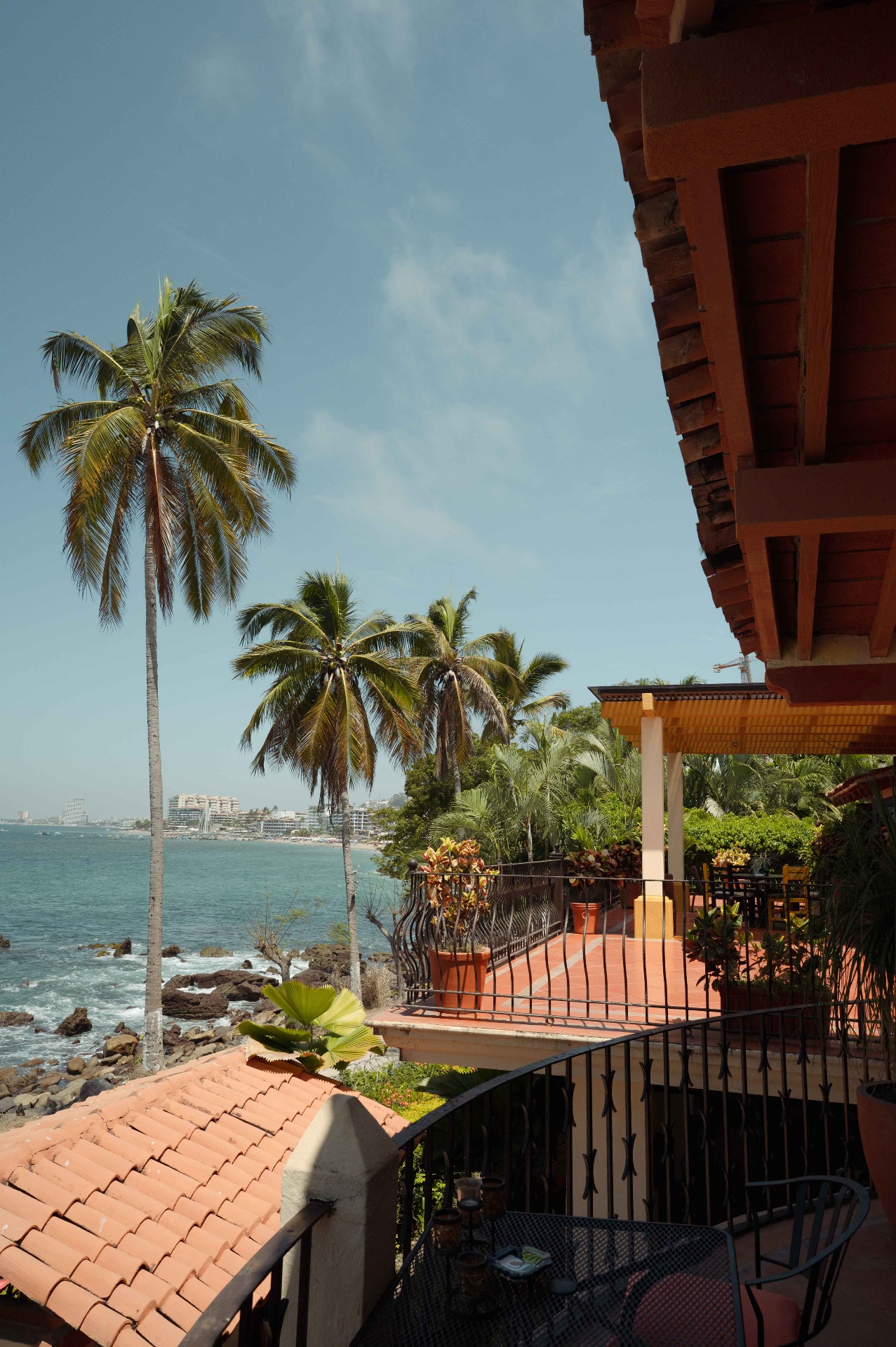 Ocean-view terrace